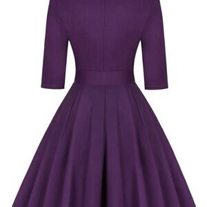 Medium Mint Limit Vintage Retro 1950s Wrap Half Sleeve Cocktail Dress.